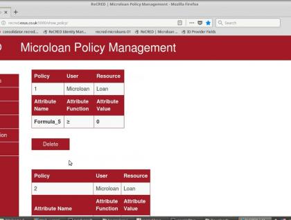 Microloan Origination Pilot Access Control Policy Reasoning Tool - Κεντρική Εικόνα Microloan Origination Pilot Access Control Policy Reasoning Tool - Κεντρική Εικόνα