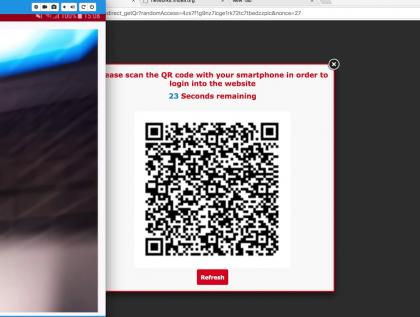 Second device authentication using QR - Κεντρική Εικόνα Second device authentication using QR - Κεντρική Εικόνα